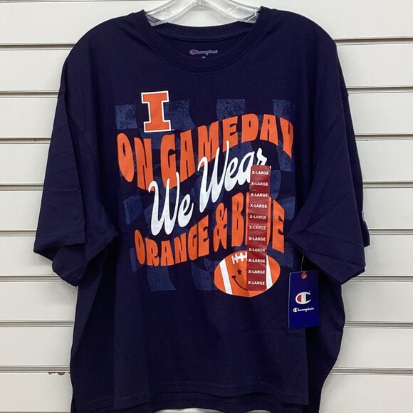 Champion Illinois tee-shirt -‎ XL - Picture 1 of 3